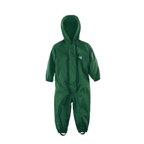 Kids' Waterproof Puddlesuit (Green)