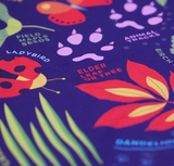 Pacmat Family Size Picnic Blanket: Nature Trail