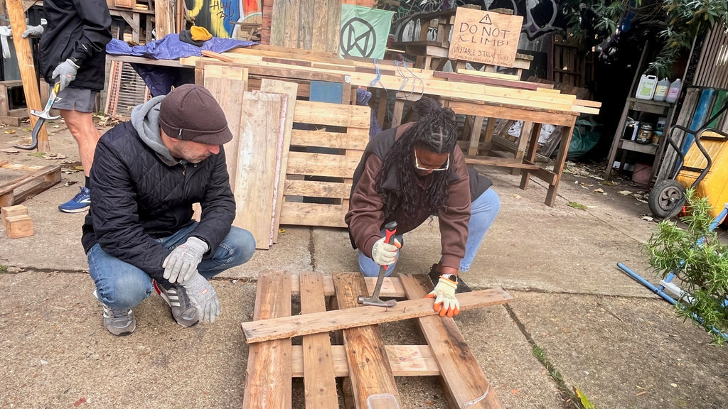 Woodshop of Earthly Delights - Make a mudkitchen workshop!