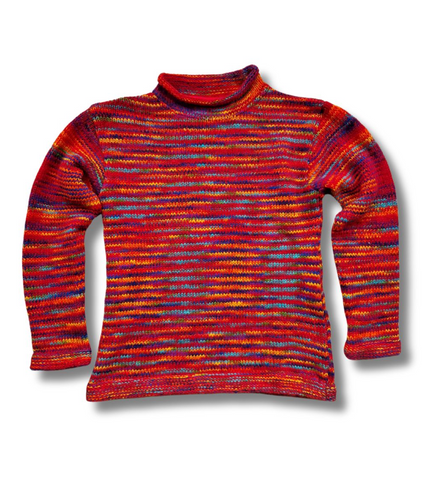 Roll Neck Wool Jumper