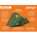 Galaxy 300 3-person tent