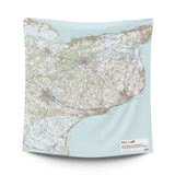 Pacmat Family Waterproof Picnic Blanket - Canterbury, Margate, Folkestone and Kent