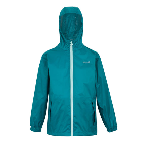 Kids' Pack-It Jacket (Turquoise)