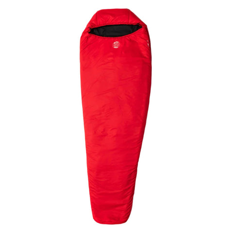 Softie 6 Twilight Sleeping Bag Closed Red Black