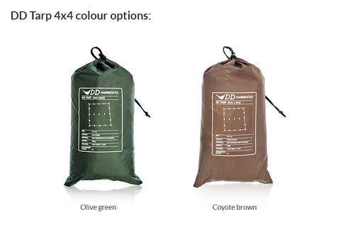 dd tarp coyote brown Classic Large Tarp 4m x 4m – Outdoor People