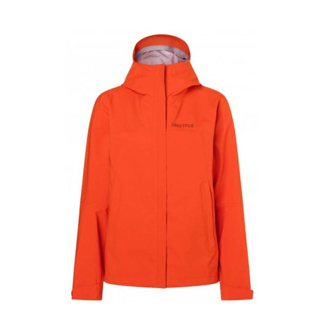Womens Precip Eco Pro 3L Jacket (Red Sun)