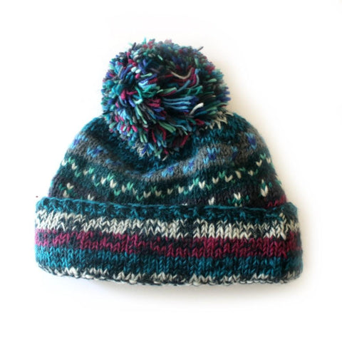 Nordic Fairtrade Woollen Bobble Hat