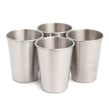 4x Stainless Steel Tumblers